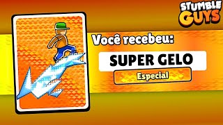 TESTEI A NOVA HABILIDADE DE GELO DO STUMBLE GUYS [upl. by Arual]