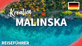 Die Stadt Malinska  Insel Krk  Kroatien [upl. by Ciri279]