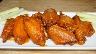 Easy Buffalo Chicken Wings Recipe better than Wingstop Must Try [upl. by Heinrick]