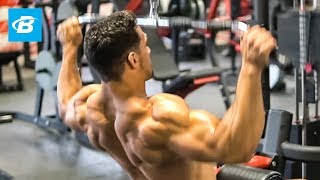 MuscleBuilding Pull Workout  Brian DeCosta [upl. by Abel]