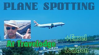 UK Tour of Excel London and City Airport  Exploring London City Airport And Plane Spotting [upl. by Adnotal]