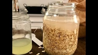 Soaking Rolled oats amp Barley flakes [upl. by Coltson916]