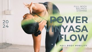 Power Vinyasa Flow Balance in Strength [upl. by Krys]