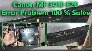 Canon MF3010 Printer Error E202 [upl. by Akcir875]