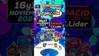 Caracas Comic Con Convención de Anime Cómics Juegos en Venezuela [upl. by Medrek]