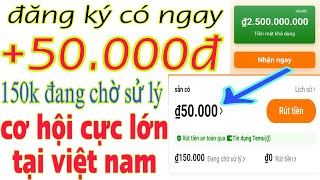 Kiếm Tiền Nhanh Nhận 50000đ Tiền Mặt Cơ Hội Lớn Nhất Tại Việt Nam Mới Ra Hoa Hồng 30 Với Temu 100 [upl. by Lavery528]