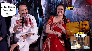 Pankaj Tripathi Reaction on Memes and Memes Makers and Shraddha Kapoor Can’t Stop her Laugh [upl. by Dimitri]