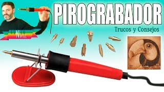 Pirograbado paso a paso Consejos y trucos para tu pirógrafo [upl. by Wallack]