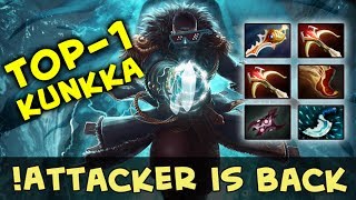 Attacker is back — best Kunkka in Dota [upl. by Luana]