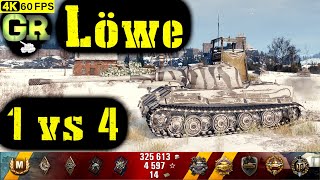 World of Tanks Löwe Replay  10 Kills 53K DMGPatch 140 [upl. by Bourn]