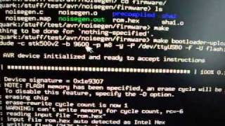 Using a bootloader with an AVR to flash the device directly over USB [upl. by Llehcear]