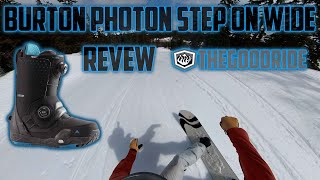 Burton Photon Step On Wide 2023 2024 Boot Review [upl. by Coraline]