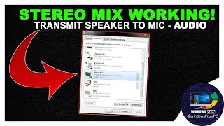 STEREO MIX is available But Not Working  💯🔧 STEREO MIX NOT WORKING windows 1011 [upl. by Snoddy]