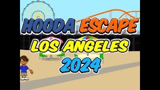 Hooda Escape Los Angeles 2024  Walkthrough  Hints  Cheats [upl. by Taylor817]