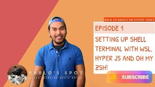 System Tools  Setting up Linux Shell on Windows with WSL HyperJS and OhMyZsh [upl. by Tamah981]