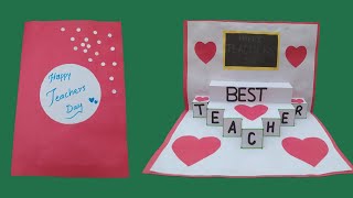 Teachers Day card  Card Making Ideas Diy [upl. by Maribelle]