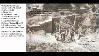 Apchaeology 3 Eilat Mazar and the Palace of David [upl. by Ahsaeyt]