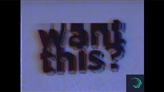 Alight Motion VHS Effect Tutorial [upl. by Madelina]