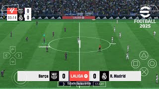 POR FIN EFOOTBALL 2025 PPSSPP NUEVAS NOVEDADES CINEMATICAS ESTADIOS 5 CAMBIOS Y GRAFICOS HD [upl. by Rodrick]