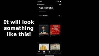 How to Listen to Audiobooks on Your iPhone or MP3 Player [upl. by Schulman]