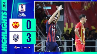 Selangor FC 03 Johor Darul Tazim  Highlights Liga Super 20242025  LS14 [upl. by Mussman]