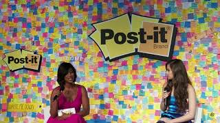 Hailee Steinfeld Interview at PostIt Brand Event  wwwmylifeonandofftheguestlistcom [upl. by Diahann]