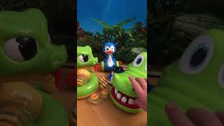 Hungry rattle snake amp Creepy crocodile love mini burgers Asmr  croczampsnakesShortvideo [upl. by Ilagam161]