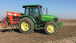 John Deere 5725 Buğday Ekimi 2016 Part II [upl. by Derfniw]