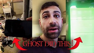 The Ghost Of A Girl In Our Basement 24 Hour Paranormal Activity PHONE BROKE TALKING TO HER [upl. by Ahsir307]