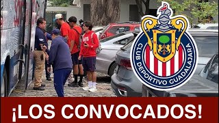 🚨¡CHIVAS VIAJÓ A QUERÉTARO LOS CONVOCADOS HAY BAJAS POR LESIÓN Y NOVEDADES EN CHIVAS [upl. by Omlesna]