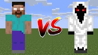 herobrine vs entity 303 in Minecraft [upl. by Warren919]