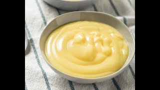 كرام بتيسيار منزليةCrème pâtissière fait maison [upl. by Ottinger]