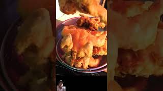 koreya อาหารข้างทางเกาหลี food foodie streetfood шорты chicken cooking friedchicken chef [upl. by Nnaeirelav]