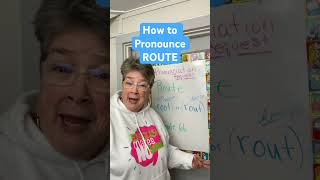 How to Pronounce ROUTEpronunciation english eslrouteRoute66 [upl. by Nnairam839]