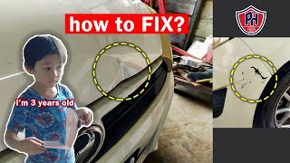 REPAIR BONET KEMEK  PERODUA AXIA [upl. by Deonne]