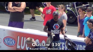 Jr Dragster Outlaw 330 Bristol 2013 Round 1 [upl. by Corbett616]