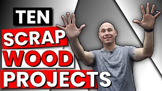 10 AMAZING Scrap Wood Project Ideas  Beginner Woodworking Projects [upl. by Nike]