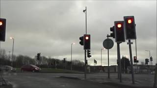 M8 Completion  First Drive A8 Diversion at Baillieston Junction [upl. by Nnahteb]