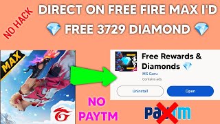 Free Fire Max Diamond Trick 2023  How To Get Free Diamonds In Free Fire Max  Free Diamonds [upl. by Hanzelin841]