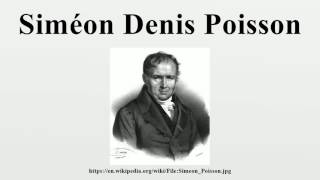 SimÃ©on Denis Poisson [upl. by Necyrb127]