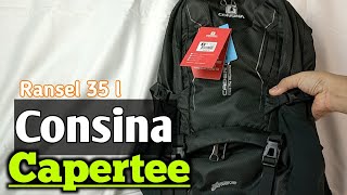 Tas CONSINA CAPERTEE 35 L  Ransel Gunung Semi Carrier 35 Liter [upl. by Cristine135]