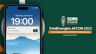 TotalEnergies AFCON Côte dIvoire 2023 Draw  French [upl. by Dnalevelc515]