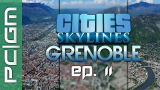 Cities Skylines  Grenoble  Ep 10  Le coeur de Grenoble prend forme FR [upl. by Franck]