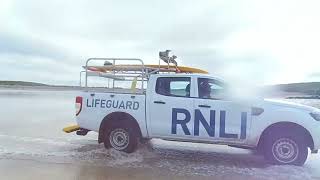 RNLI Lifeguards responding [upl. by Cullie]