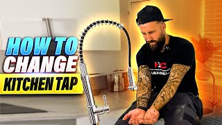 How To Install Kitchen Mixer Tap Pull Out Sprayer  Easy Step By Step DIY Guide [upl. by Ettevram]