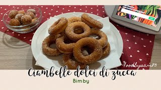 CIAMBELLINE DOLCI e SOFFICI con la zucca Ricetta bimby [upl. by Morven742]