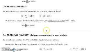 Problemi con le percentuali [upl. by Tigdirb]