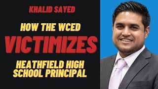 WCED victimizing Heathfield High School principal [upl. by Hamehseer]