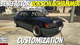 Benefactor Vorschlaghammer Customization  GTA Online [upl. by Eikciv]