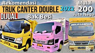 MULAI 200 JUTA NEGO DIJUAL TRUCK CANTER DOUBLE 2022 BANYAK PILIHAN ADA BAK BESI JUGA [upl. by Seira620]